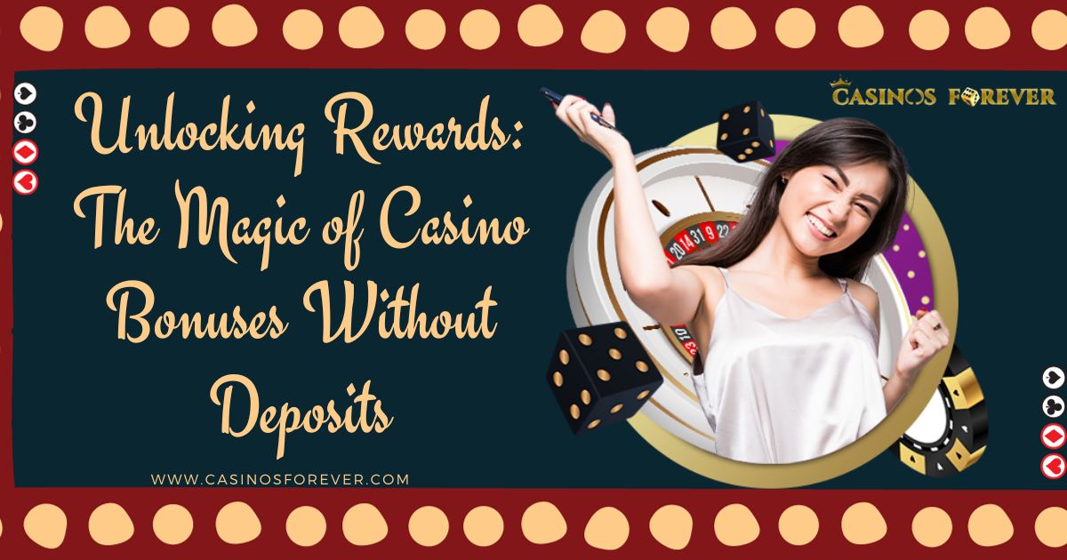 Illustration showcasing the allure of casino bonuses without deposits, featuring vibrant graphics and exciting rewards.