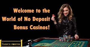 No deposit bonus offer at a casino