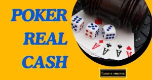 Poker table with real cash stakes