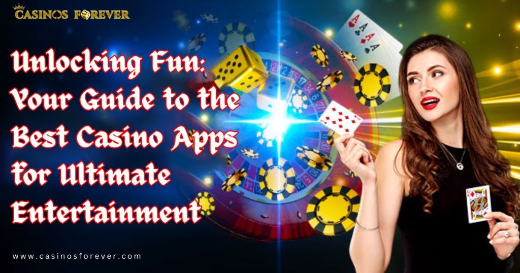 Collage of colorful casino app icons on a mobile screen, representing the enticing world of top-rated mobile gambling platforms.