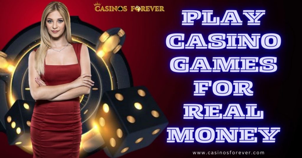Play casino games for real money online.
